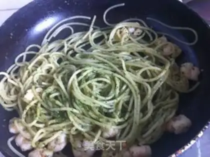 Make Shrimp pasta step 15