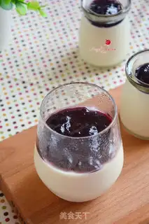 Make Blueberry bean pudding step 8