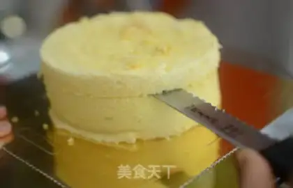 Make Fruit birthday cake step 8