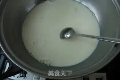 Make Red bean milk step 3