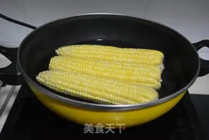 Make Fresh corn juice step 1