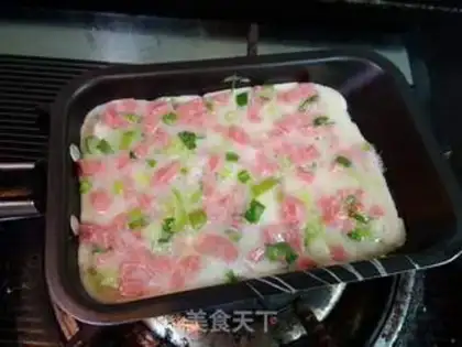 Make Ham intestinal protein roll step 5