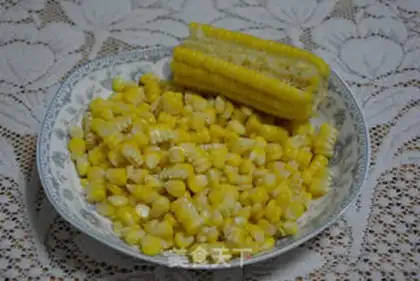 Make Fresh corn juice step 2