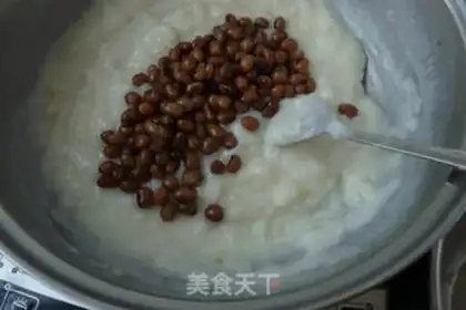 Make Red bean milk step 5