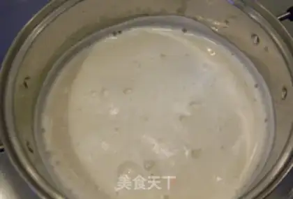 Make Old Peking tofu brain step 3