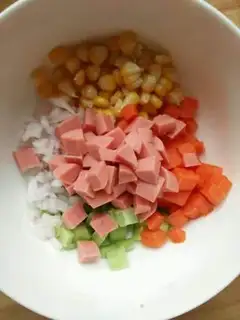 Make Fried rice step 1
