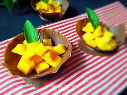 Make Chocolate mango step 5