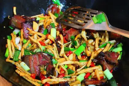 Make Rhodish and gravy step 9