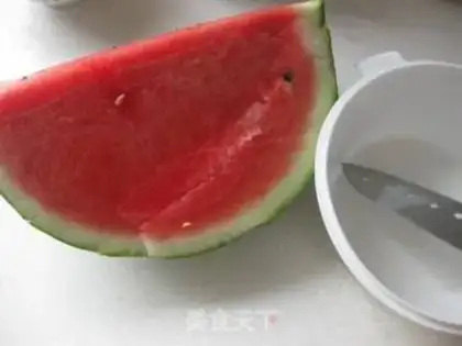 Make Fresh watermelon juice step 0