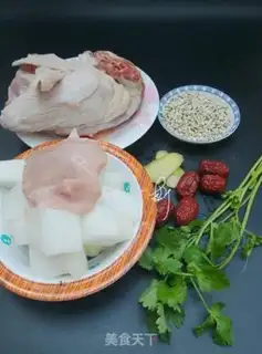 Make ♪ The rice tonapple duck soup ♪ step 0