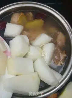 Make ♪ The rice tonapple duck soup ♪ step 4