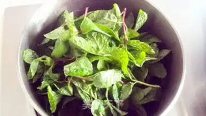 Make Mint syrup step 1