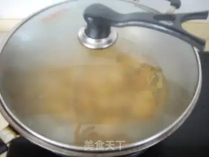 Make Coconut curry chicken step 9
