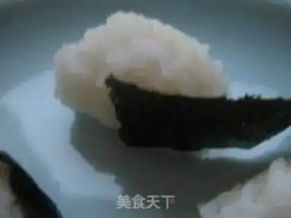 Make Red crab seed sushi step 5