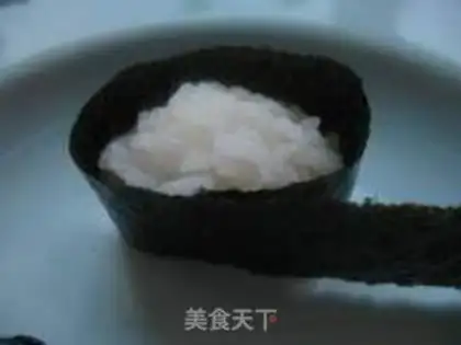 Make Red crab seed sushi step 6