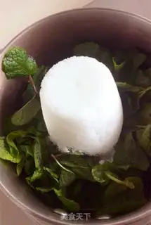 Make Mint syrup step 2