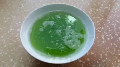 Make cucumber shrimp skin steam step 2