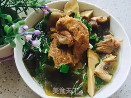 Make Seaweed mushroom soup step 8