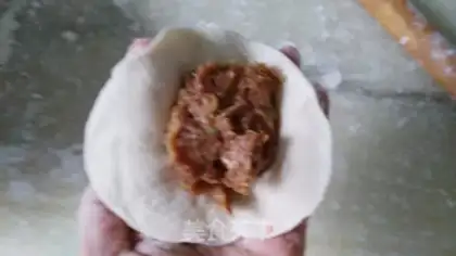 Make The salty pork bun step 7