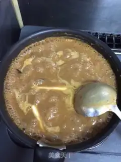 Make Curry and winter noodles step 8