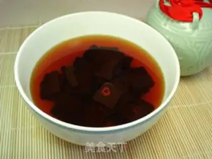 Make Handmade glue cake step 4