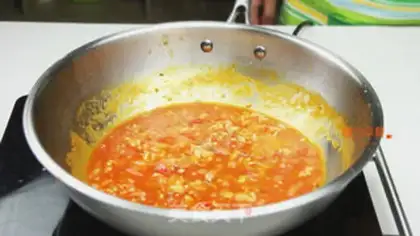 Make Spaghetti cheese sauce step 3