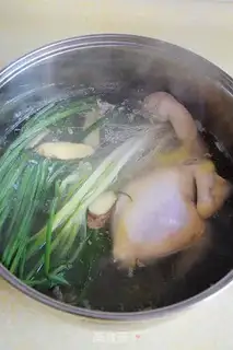 Make Chicken soup and swan eggs step 1