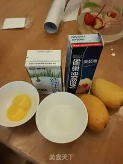 Make Mango ice cream step 0