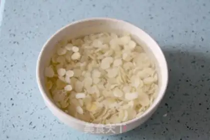 Make Five-color almond tofu step 1