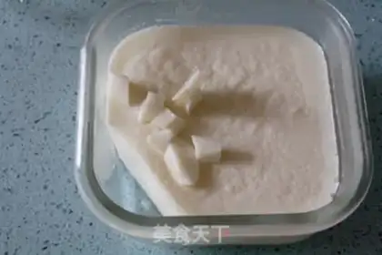 Make Five-color almond tofu step 7