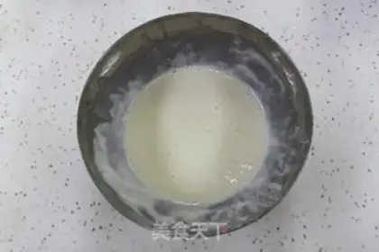 Make Milk angel cake step 2