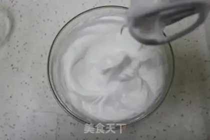 Make Milk angel cake step 4