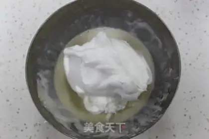 Make Milk angel cake step 5