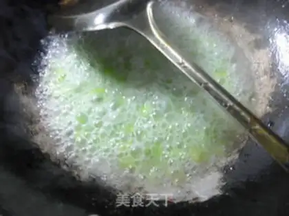 Make Snow fragrance with fried beans step 5