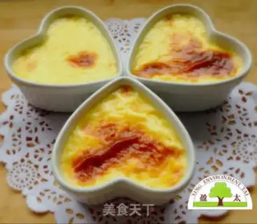 Make French caramel pudding step 5