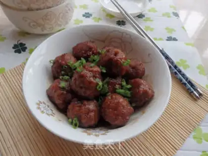 Make Red meatballs step 13