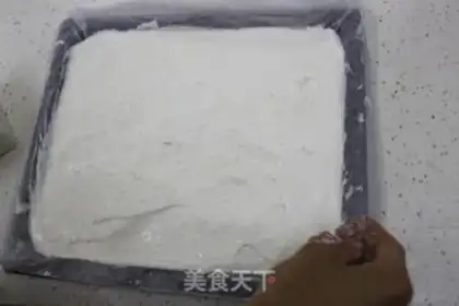 Make Milk angel cake step 7