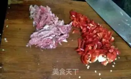 Make Cream-fruit chili step 1