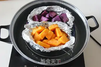 Make Colour vegetable taro step 4