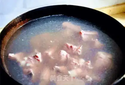 Make Corn stew ribs step 1
