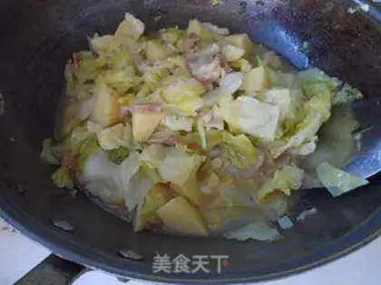 Make Potatoes with cabbage step 9