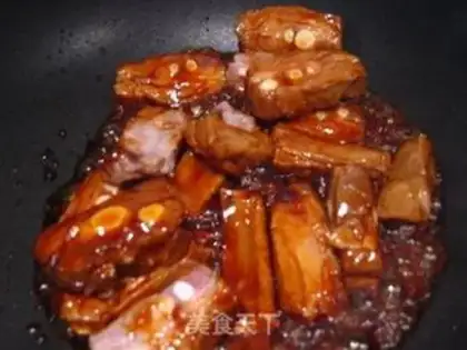 Make Red burn ribs step 3