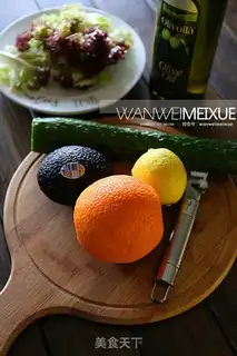 Make Sweet orange salad step 0