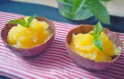 Make Mango ice chocolate cup step 9