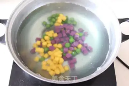 Make Colour vegetable taro step 12