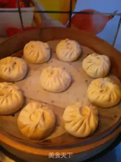 Make Beef soy bean buns step 15