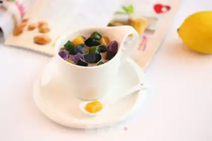 Make Colour vegetable taro step 15