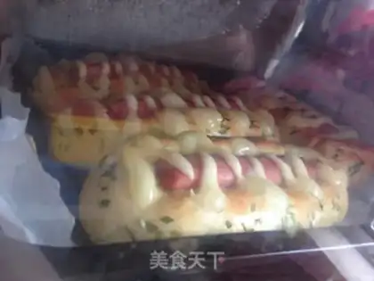 Make Onion hot dog step 2