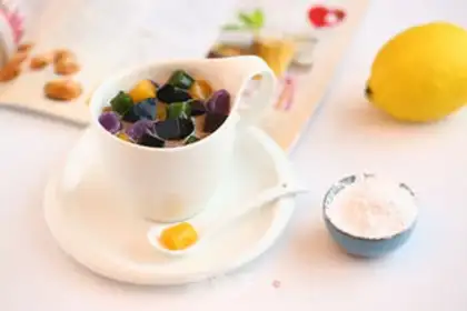 Make Colour vegetable taro step 16