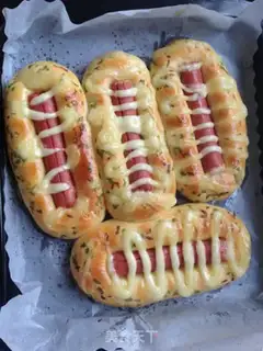 Make Onion hot dog step 3